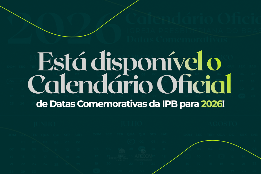 IPB | Calendário Oficial da IPB 2026